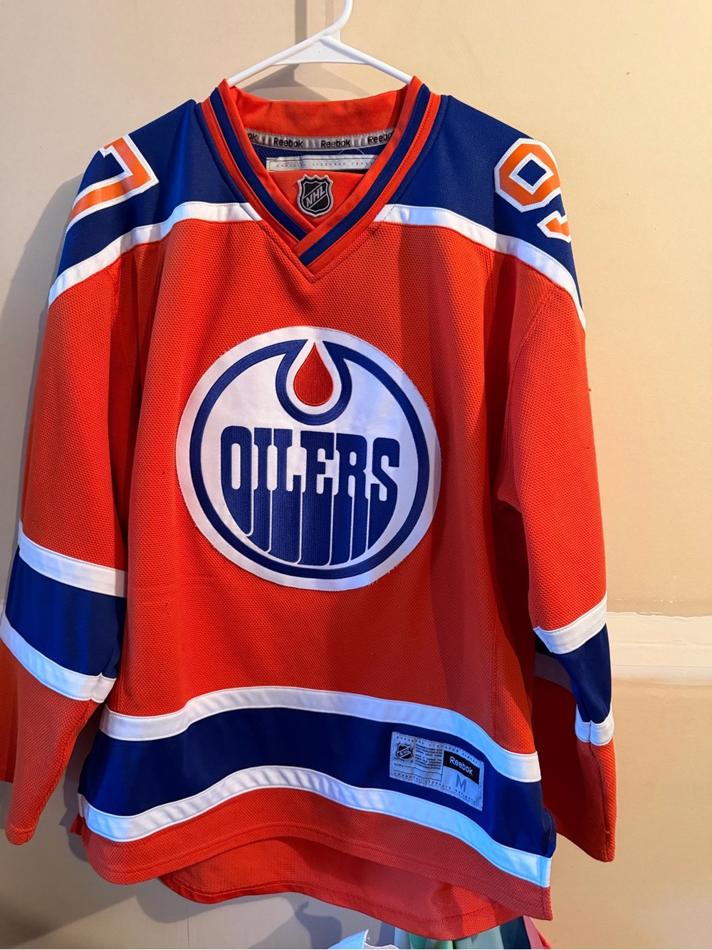 Reebok Edmonton Oilers Connor McDavid Jersey Size M